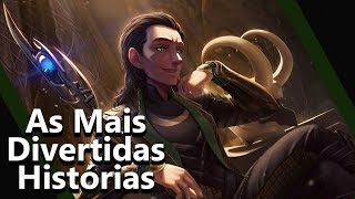 Loki e suas mais divertidas histórias  Mitologia Nórdica  Foca na História [upl. by Panter7]