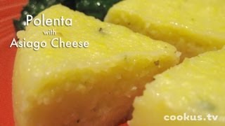 How to Make Polenta with Asiago Cheese [upl. by Dewees]