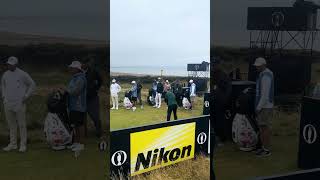 The awesome swing of Callaway’s Nicolai Hojgaard at Royal Troon for this years Open golfswing [upl. by Stouffer]