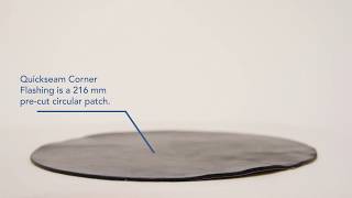 Elevate QuickSeam Corner Flashing for EPDM Flat Roofing  PermaRoof UK [upl. by Enajiram850]