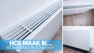 RADIATOR SCHOONMAKEN  Hoe maak ik mijn radiator schoon  Verwarming schoonmaken [upl. by Metts537]