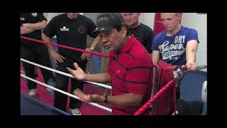 Lloyd Ellett amp Roberto Duran Rare Footage [upl. by Arnoldo]