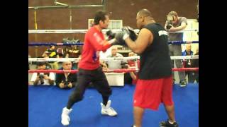 Nonito Donaire Training for Vazquez Jr 12812 Part 1 [upl. by Leboff489]