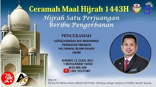 🔴 LIVE CERAMAH MAAL HIJRAH SEKOLAH SERI PUTERI OLEH USTAZ HAMDAN MUHAMAD DARI JAKIM [upl. by Nryhtak]