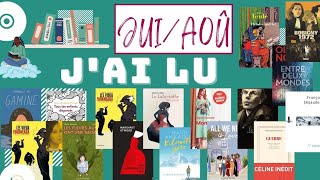 BILAN Lecture📚 Ce que jai lu en Juillet amp en Août [upl. by Aieken634]