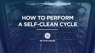 How to Perform a SelfClean Cycle [upl. by Ruyle]