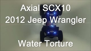 SCX10 Rubicon Pt13 Water Torture [upl. by Minier]