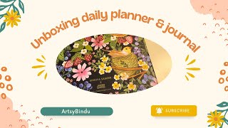 Unboxing Daily Planner amp JournalDaily amp Work PlanningToDo ListProductivityGoals amp Expense [upl. by Elocaj225]