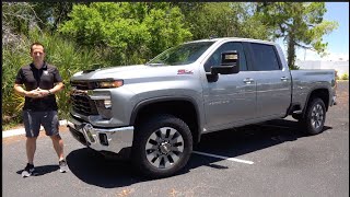 Is the 2024 Chevrolet Silverado 2500 HD a BETTER new truck than a Ford F250 [upl. by Eelek]