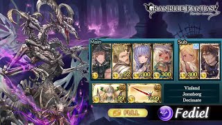 GBF Fediel HL フェディエル Solo  Full Auto Magna Light  Baotorda Rebalance Zooey FLB [upl. by Noyad]