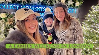 A FAMILY WEEKEND IN LONDON  VLOG 1 [upl. by Rosenberg613]