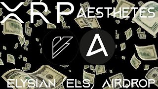 FREE MONEY PART 4 Aesthetes Elysian ELS Airdrop Tokenized Fine Art Collateralized loans with NFTs [upl. by Ttevi]