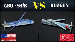 Turkish KUZGUN VS American GBU53B StormBreaker Glider B O M B [upl. by Simdars]