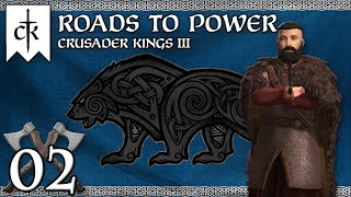 Lets Play Crusader Kings 3 III Roads to Power  CK3 Landless Gameplay Ep 2 Burning the Holy Tree [upl. by Etnaud]