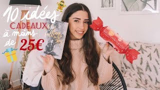 10 IDÉES CADEAUX À MOINS DE 25€  🎁✨ [upl. by Duky]