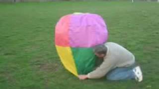 tissue paper hot air balloon [upl. by Eisyak]