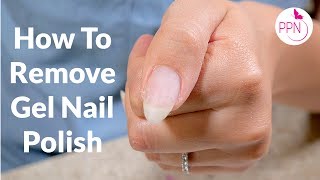 How To Remove Gel Nails Safely No Damage with eFile [upl. by Norok]