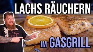 Lachs räuchern im Gasgrill ohne viel Zubehör  BBQ amp Grillen für jedermann [upl. by Iretak840]