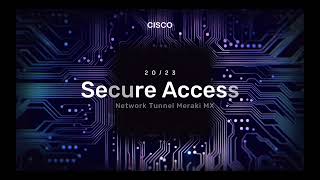 Cisco Secure Access Meraki Network Tunnel [upl. by Eeliab575]