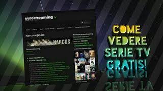 Come vedere serie tv gratis speciale 60 iscritti [upl. by Jasun]