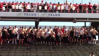 ALSIceBucketChallenge du Rouge et Or football [upl. by Spain]