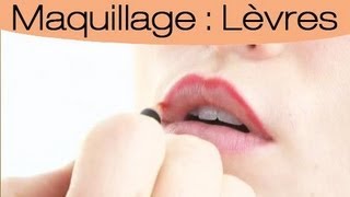 Maquillage  Prolonger la tenue de votre rouge à lèvres [upl. by Heydon]