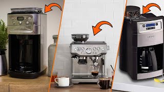 Top 5 Best Coffee Machine With Grinders in 2024  Expert Reviews Our Top Choices [upl. by Anirak346]