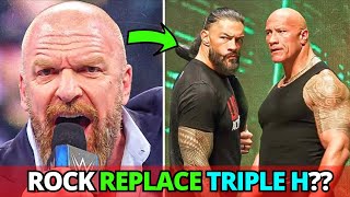 Could The Rock Replace Triple H in WWE Creative [upl. by Clardy]