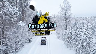 Carbage run Winter editie 2023 door Scandinavië NL  official aftermovie [upl. by Eon]