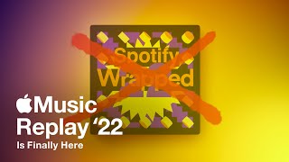 How to get quotSpotify Wrappedquot For Apple Music Replay 22 [upl. by Noissap]