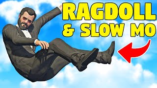 RAGDOLL  SLOW MOTION MOD Install in GTA 5  GTA 5 Mods [upl. by Lothario832]