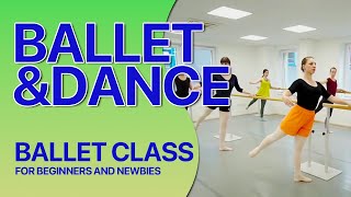 Ballet class for beginners dance ballet balletlessons balletclass [upl. by Leoline49]