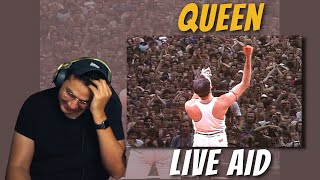 Queen  Live Aid  REACTION [upl. by Eelatsyrc348]