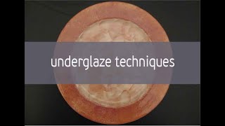 How To Use Chrysanthos Underglazes [upl. by Lynna]