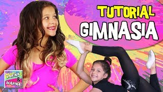 🤸‍♀️ ¡¡TUTORIAL de GIMNASIA RÍTMICA o Gimnasia ARTÍSTICA 💪 EJERCICIOS para mejorar FLEXIBILIDAD [upl. by Lagiba]