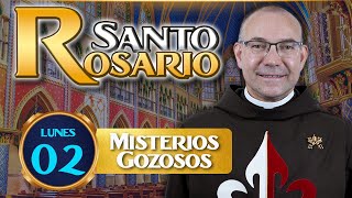 Santo Rosario de los Caballeros de la Virgen 02 de septiembre 🙏 Misterios Gozosos [upl. by Ytima]