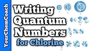 How to Write the Quantum Numbers for Chlorine [upl. by Nidnerb]