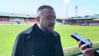 🗣️ Cals PostMatch Interview Scunthorpe United 22 Chester [upl. by Annej]