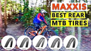 Maxxis Tires  Best Rear Mountain Bike Tire [upl. by Eerat]