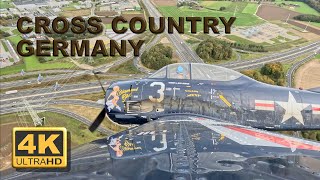 Best performing T28 Trojan Warbird Cross Country over Germany video so far [upl. by Lissa]