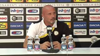 UDINESE CHANNEL  La conferenza preJuventus di Colantuono [upl. by Armin]