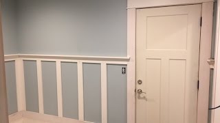 How to Install Craftsman Style Wainscoting ep5 [upl. by Werra685]