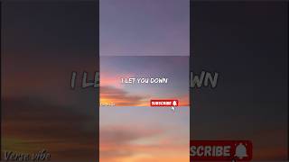 NF  Let You Down lyrics nf letyoudown [upl. by Bushey]