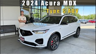 Exploring The 2024 Acura MDX Type S ADV  Luxurious 3Row SUV Review  Vagabond Builds [upl. by Caddric950]