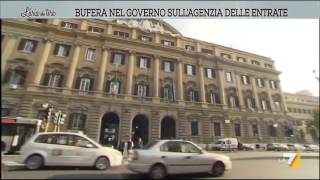 Bufera nel governo sullAgenzia delle Entrate [upl. by Anirehtac]