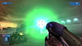 Halo 2  Warthog Launch to Scarab Gun V2 gaming halo halomcc haloclips gamingvideos tricks [upl. by Adnorahc]