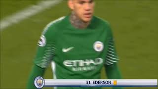 Ederson Fight With Sadio Mane  Man City vs Liverpool 10th April 2018 [upl. by Issi199]