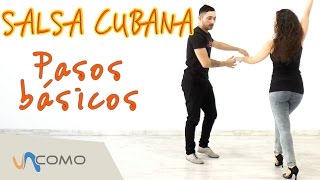 Pasos básicos de la Salsa Cubana [upl. by Tterb]