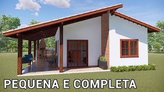 Casa de Sítio Simples com Varanda  P11 [upl. by Eaves645]