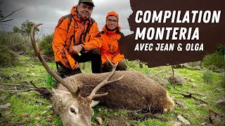 COMPILATION Monteria avec Jean amp Olga 4K [upl. by Kathi]